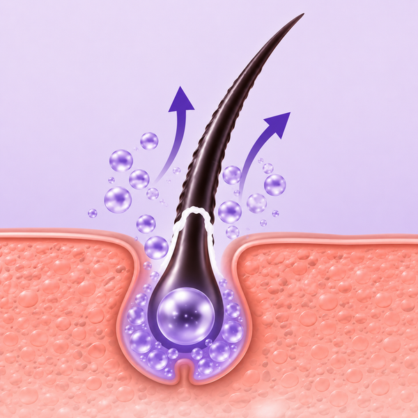Hair Wipes Away Cleanly